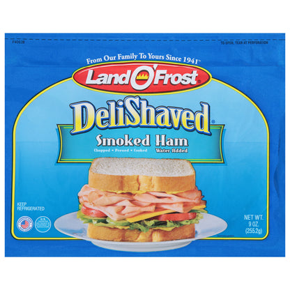 Land O'Frost DeliShaved Smoked Ham 9 oz