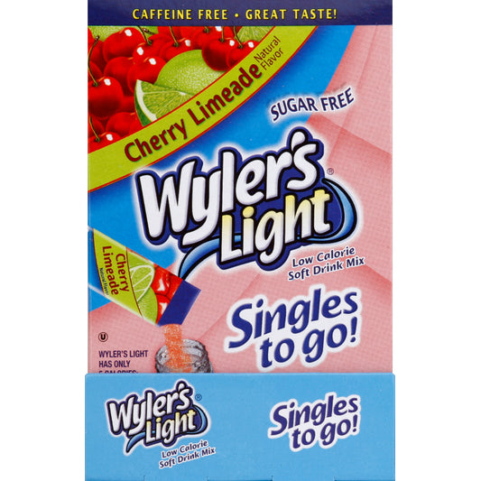 Wyler's WYLERS LIGHT S/F SNGL/GO CHR DSP 6 CT