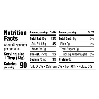 Kraft Real Mayo Creamy & Smooth Mayonnaise, for a Keto and Low Carb Lifestyle, 30 fl oz Jar