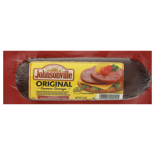 Johnsonville Original Summer Sausage 12 oz