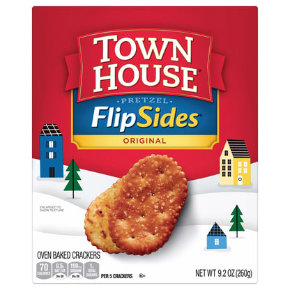 Town House FlipSides Original Oven Baked Crackers