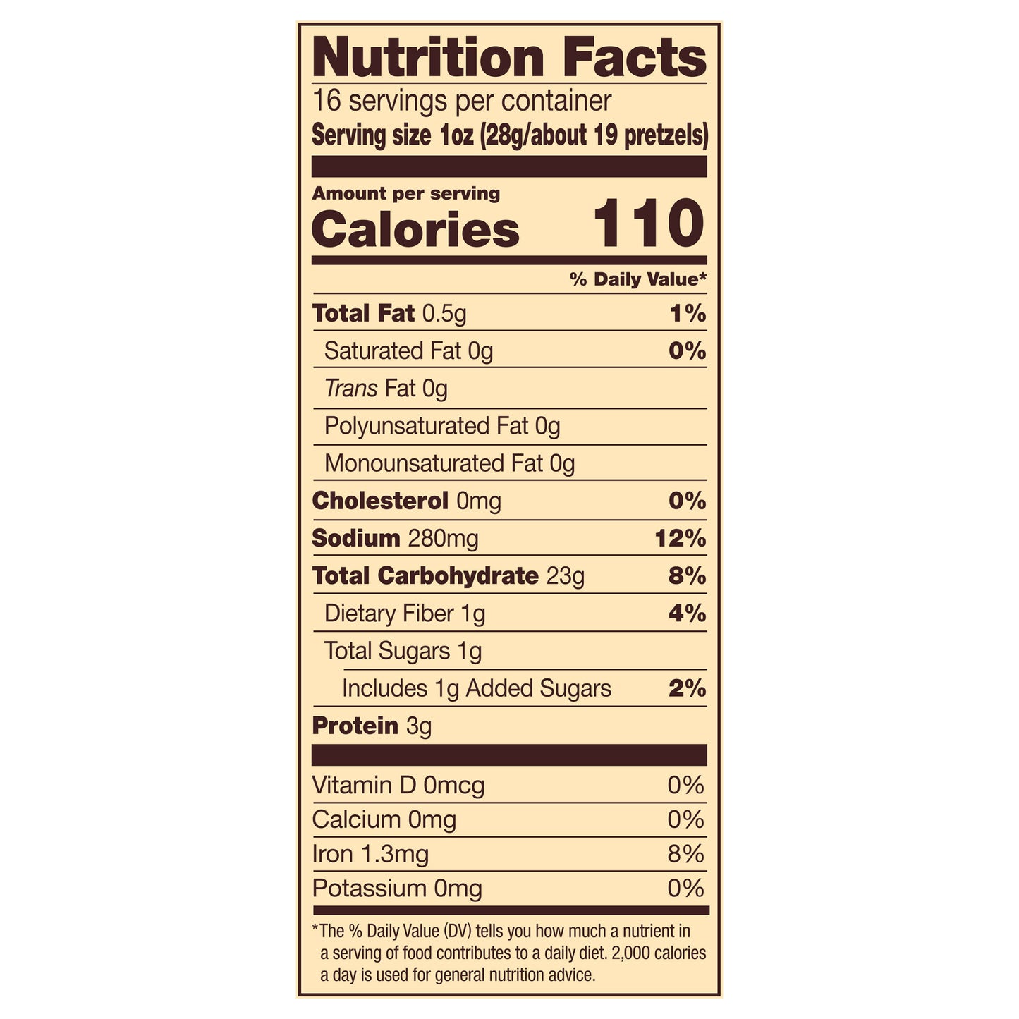 Snyder's of Hanover Family Size Mini Pretzels 16 oz