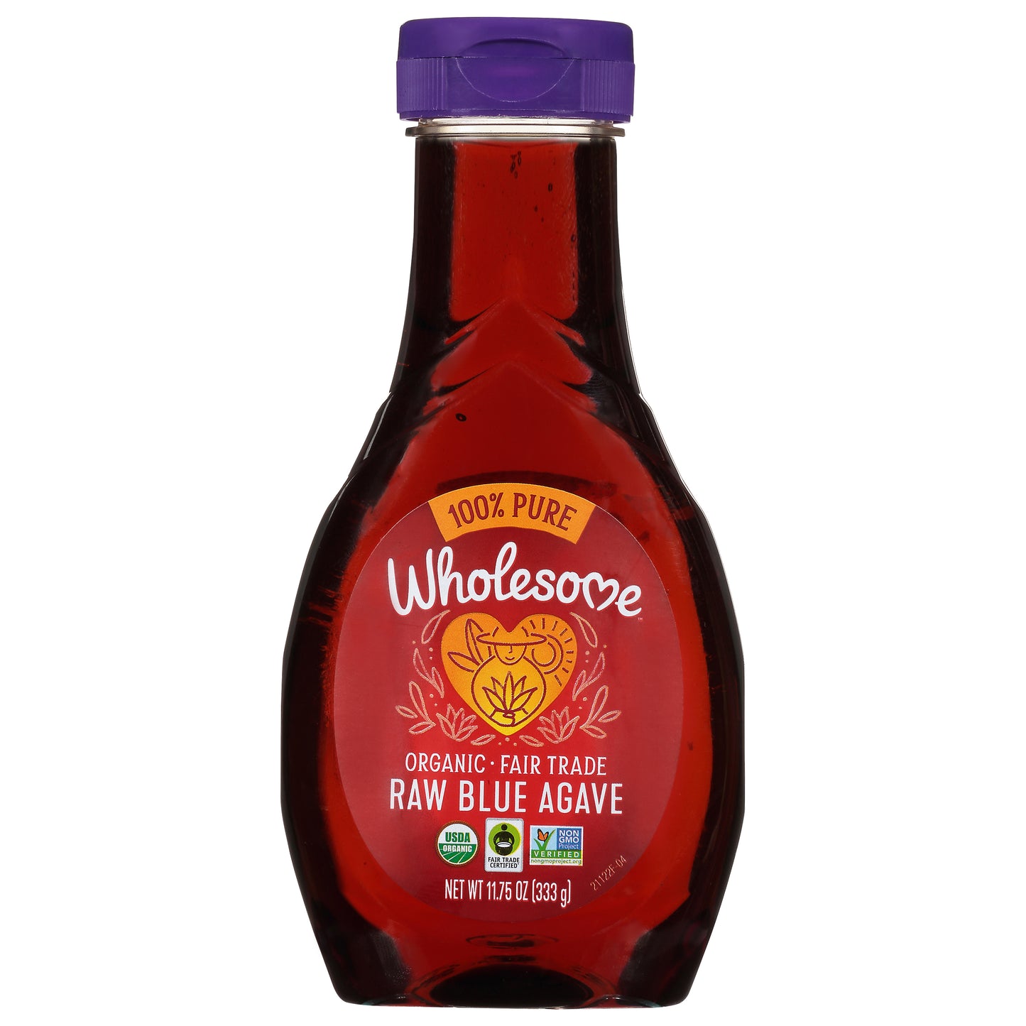 Wholesome Organic Raw Blue Agave 11.75 oz