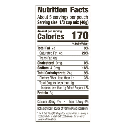 Betty Crocker Bisquick Complete Cheese Garlic Biscuit Mix, Just Add Water, 7.75 oz.