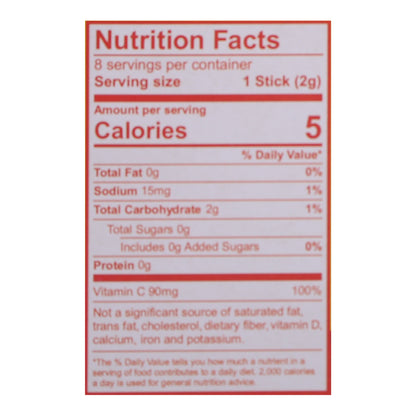 Hi-C Singles to Go! Flashin' Fruit Punch Low Calorie Drink Mix 8 ea Box
