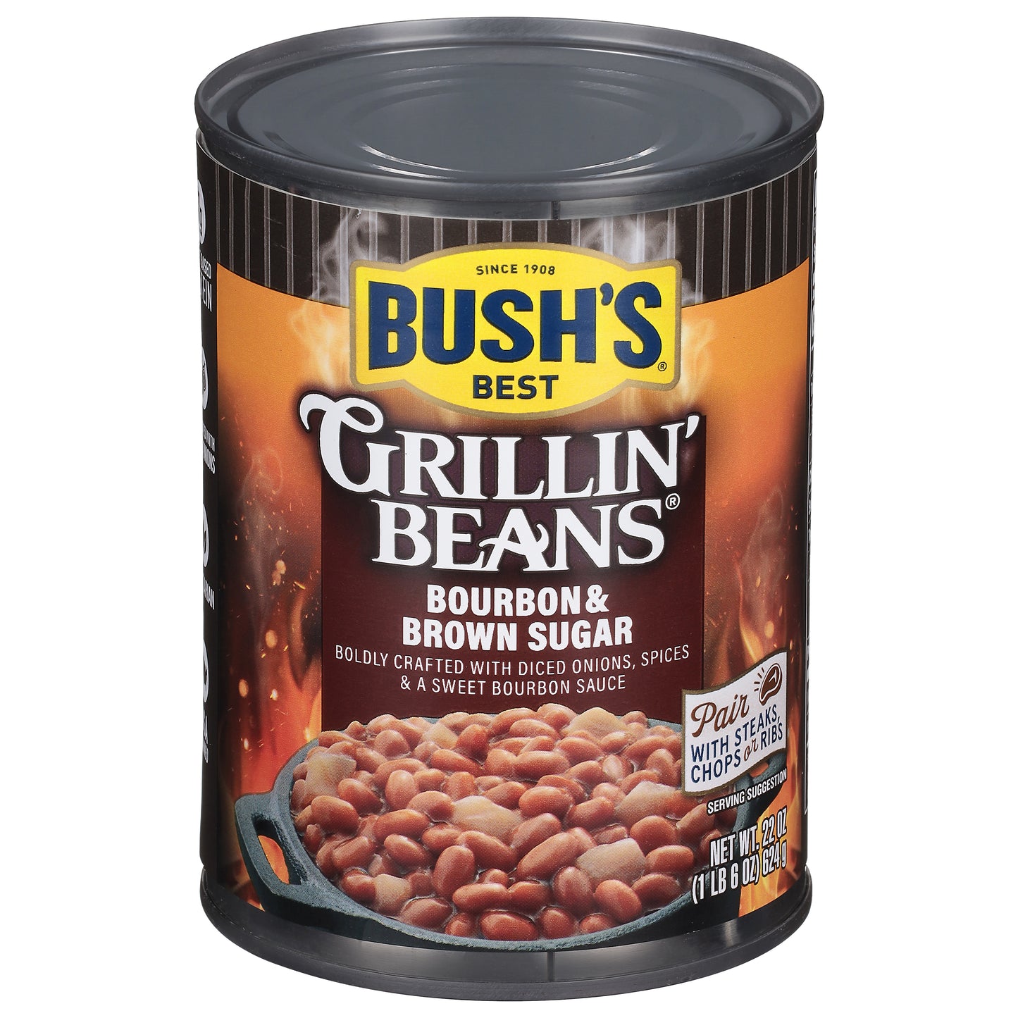Bush's Best Bourbon & Brown Sugar Grillin' Beans 22 oz