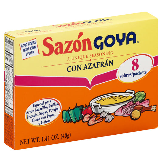 Sazon Goya Seasoning 8 ea