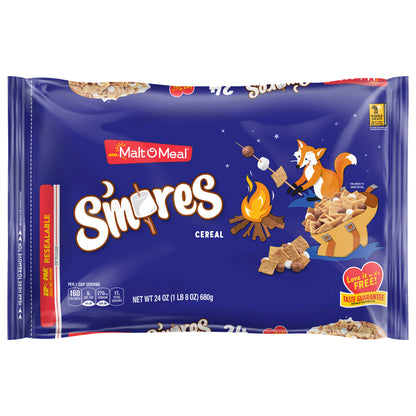 Malt O Meal Smores Cereal 24 oz