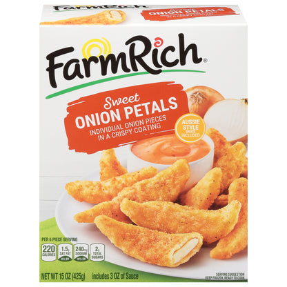 Farm Rich Sweet Onion Petals 15 oz