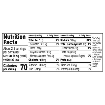 Campbell's Chicken & Stars Condensed Soup 10.5 oz