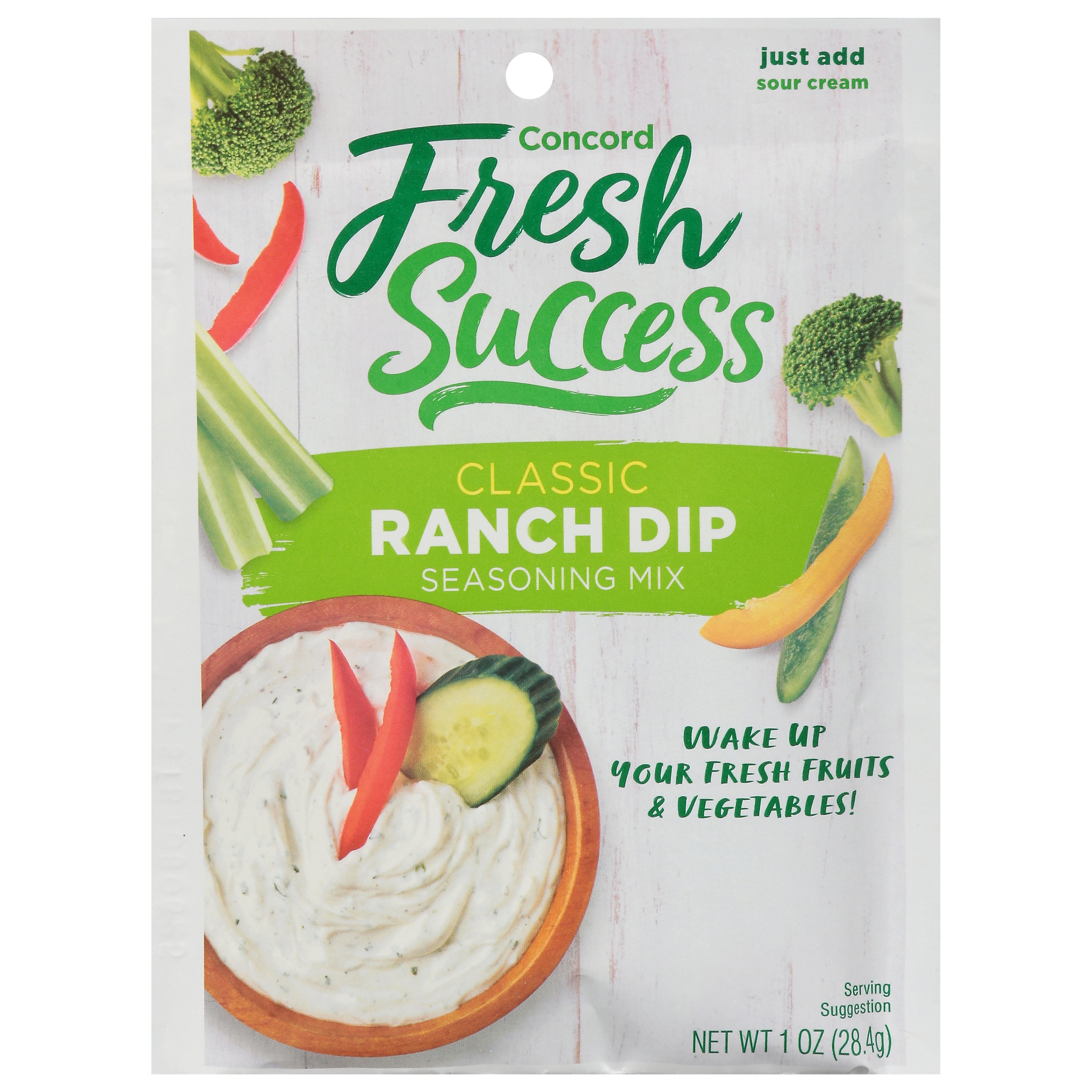 Concord Fresh Success Classic Ranch Dip Seasoning Mix 1 oz – Spires IGA