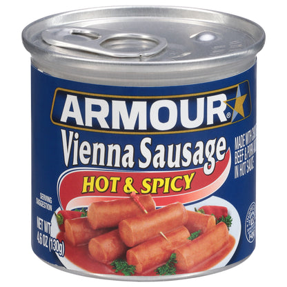 Armour Hot & Spicy Vienna Sausage 4.6 oz