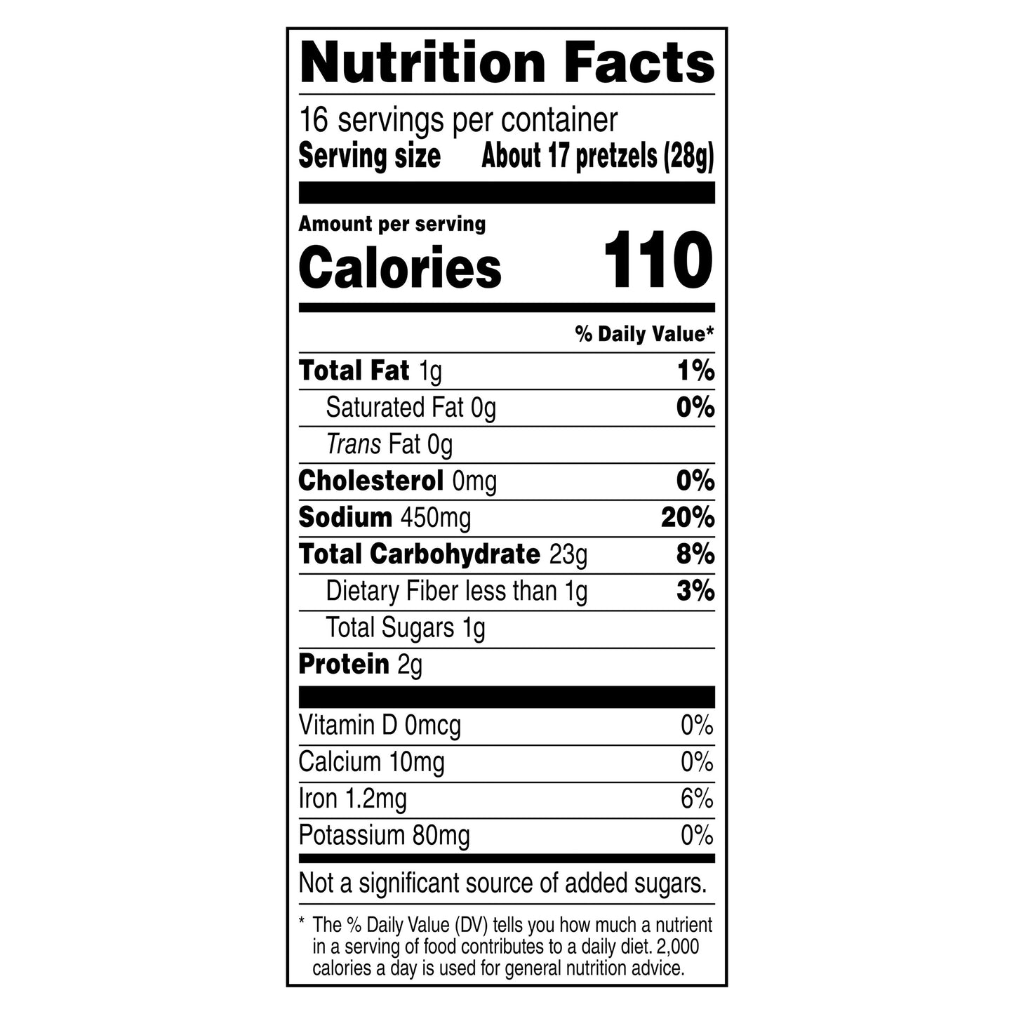 Rold Gold Tiny Twists Pretzels Original Flavored 16 Oz