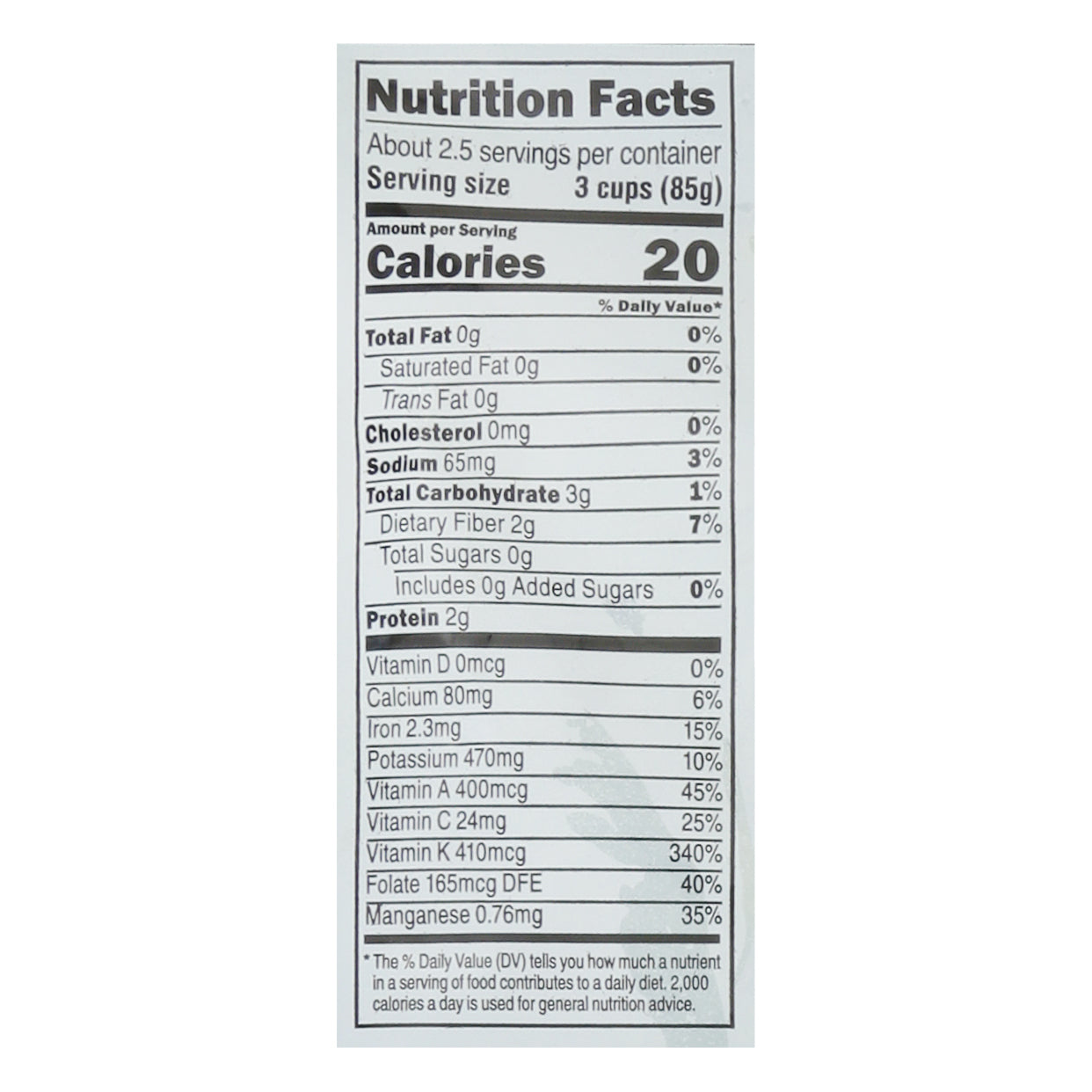 Fresh Express Spinach 8 oz