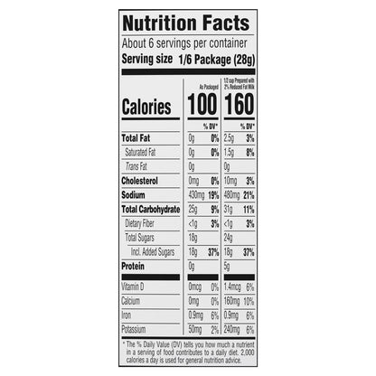 Jell-O Chocolate Artificially Flavored Instant Pudding & Pie Filling Mix, Family Size, 5.9 oz. Box