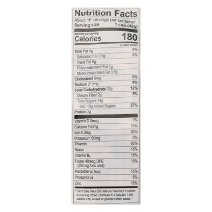 Malt O Meal Toasters Cinnamon Cereal Family Size 24 oz