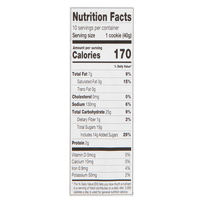 Sabrina's Chocolate Chunk Cookies 14 oz