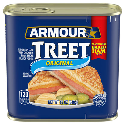 Armour Star Treet Luncheon Loaf, Canned Meat, 12 OZ