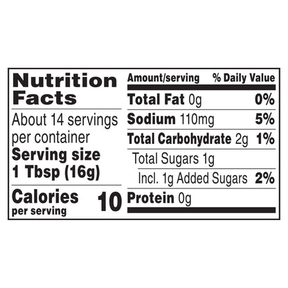 Ortega Original Thick and Smooth Medium Taco Sauce, Kosher, 8 oz