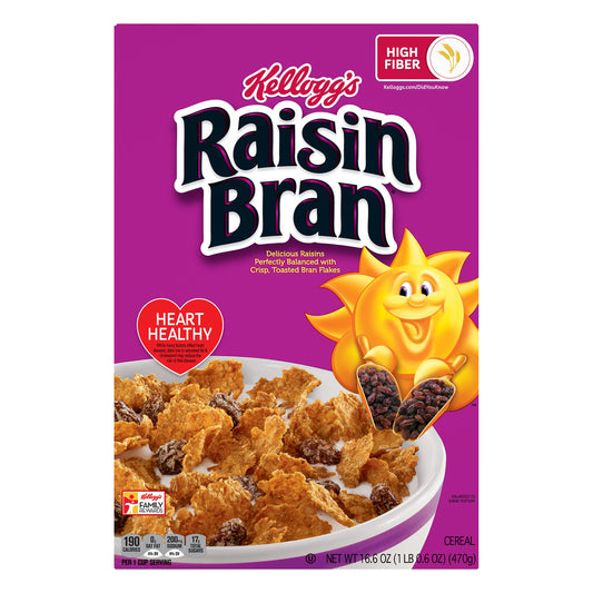 Raisin Bran High Fiber Cereal 16.6 oz
