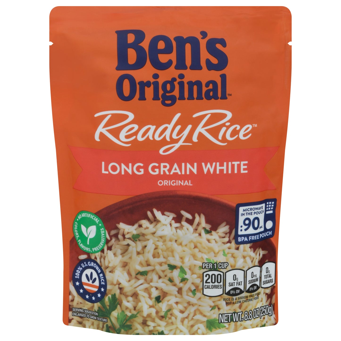 Ben's Original Ready Rice Long Grain Original White Rice 8.8 oz
