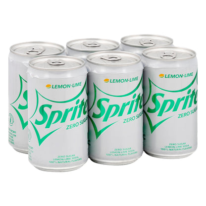 Sprite Zero Sugar Lemon-Lime Soda 6 - 7.5 fl oz Cans