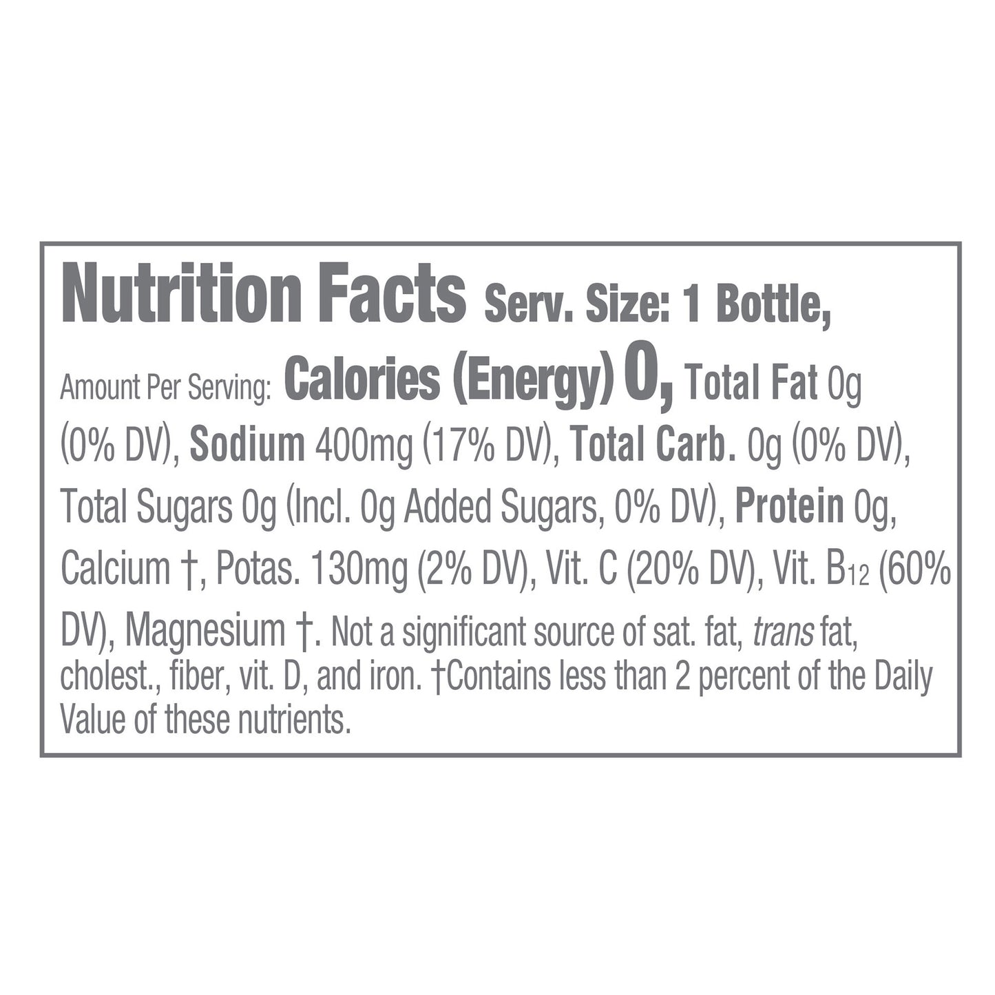 POWERADE ZERO Grape Sports Drink, 20 fl oz (Pack of 24)