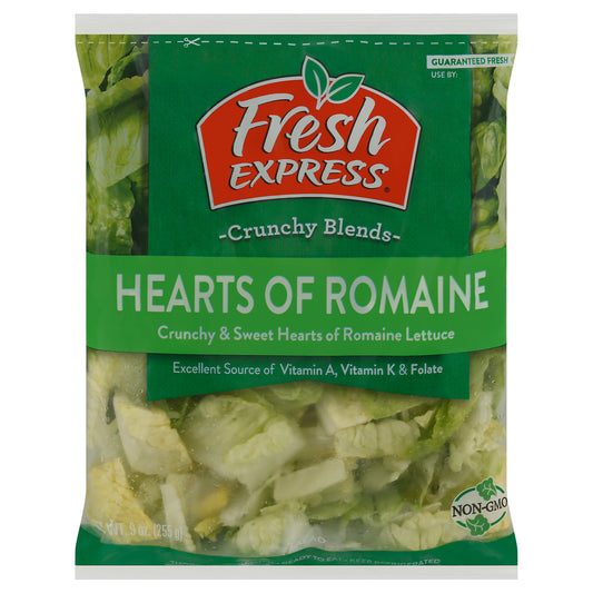 Fresh Express Crunchy Blends Hearts of Romaine 9 oz