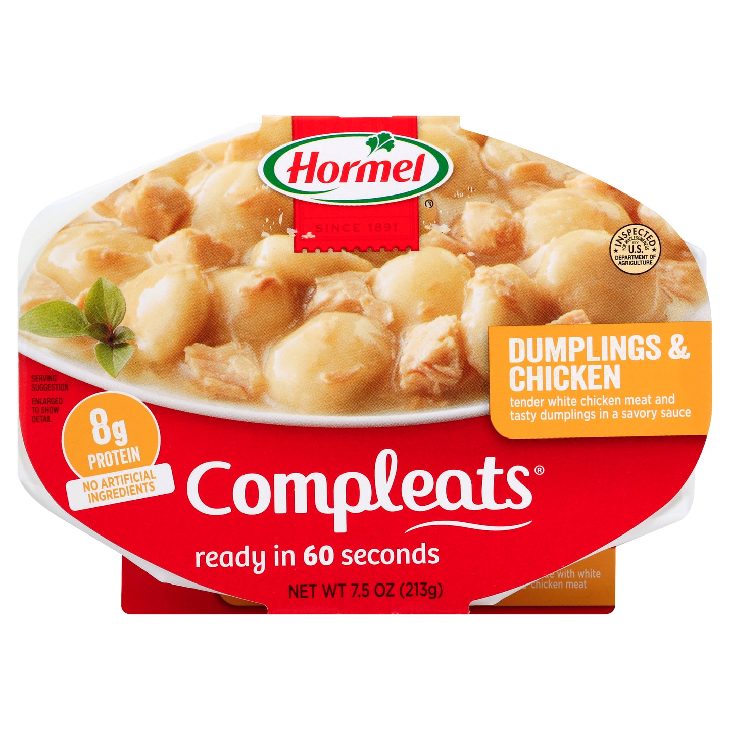 Hormel Compleats Dumplings & Chicken 7.5 oz