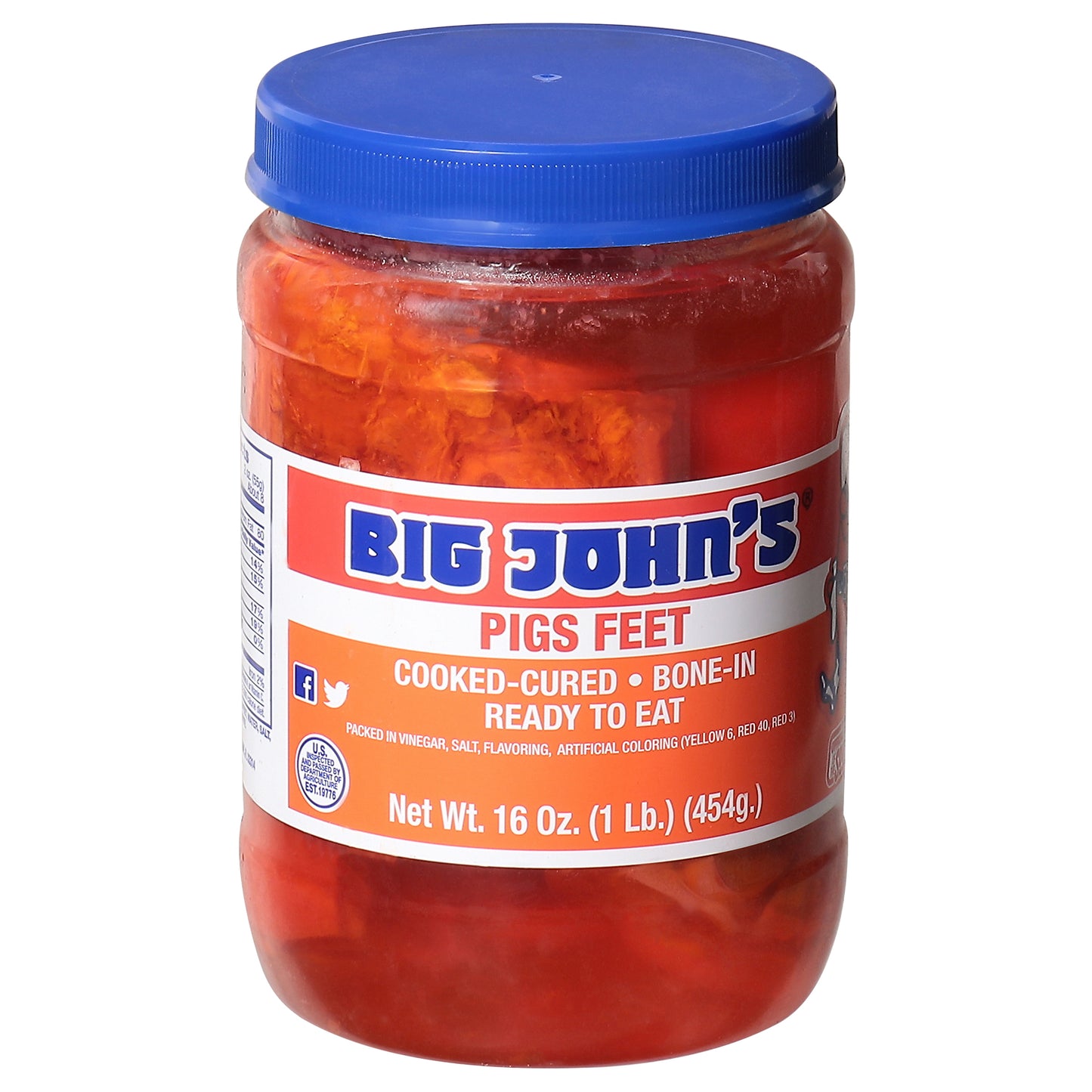 Big John's Pigs Feet 16 oz