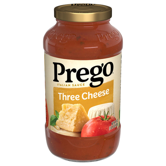 Prego Three Cheese Italian Sauce 24 oz