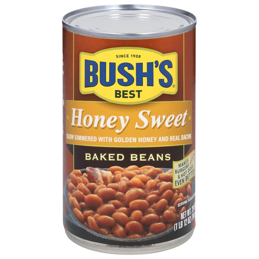 Bush's Best Honey Sweet Baked Beans 28 oz