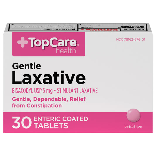TopCare Health 5 mg Gentle Laxative 30 Tablets