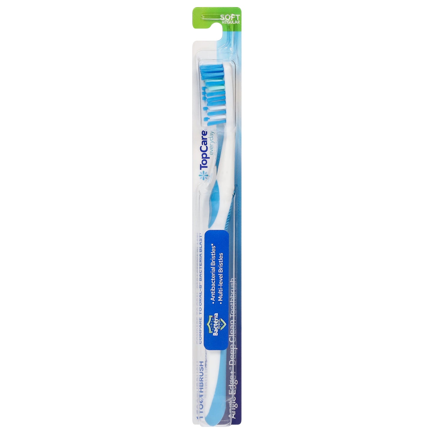 TopCare Everyday Soft Regular Angle Edge+ Deep Clean Toothbrush 1 ea