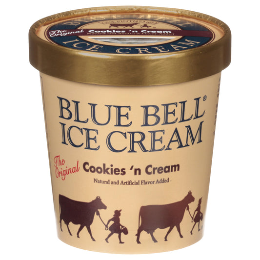 Blue Bell Cookies ‘n Cream Ice Cream 1 pt