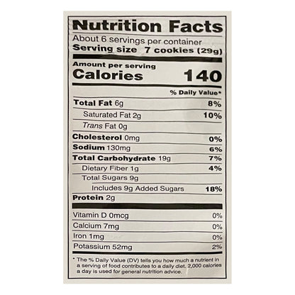 Bud's Best Cookies Chocolate Peanut Butter Cookies Bite Size 6 oz