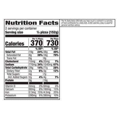 Totino's Party Pizza, Combination, Frozen Snacks, 10.7 oz, 1 ct