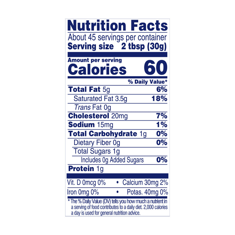 Daisy Pure and Natural Sour Cream 3 lb