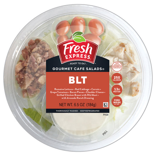 Fresh Express Gourmet Café Salads BLT Salad Bowl Kit