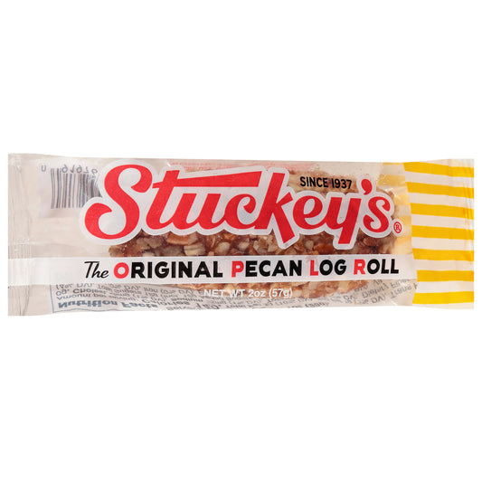 Stuckey's The Original Pecan Log Roll 2 oz Wrapper