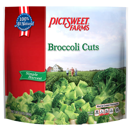 Pictsweet Farms Broccoli Cuts, Simple Harvest - 12 oz