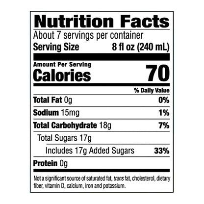 Minute Maid Lemonade Carton, 59 fl oz