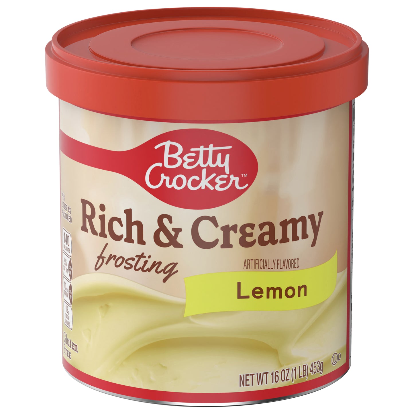 Betty Crocker Gluten Free Rich and Creamy Lemon Frosting, 16 oz.