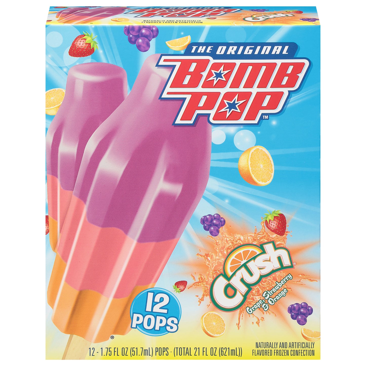 Bomb Pop Crush Ice Pops