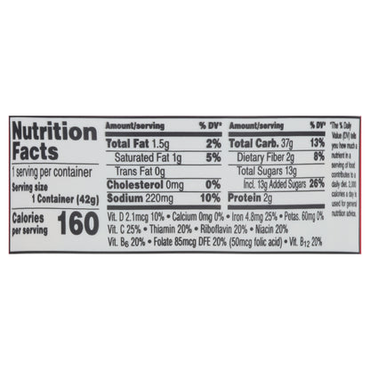 Fruit Loops Natural Fruit Flavors Cereal 1.5 oz