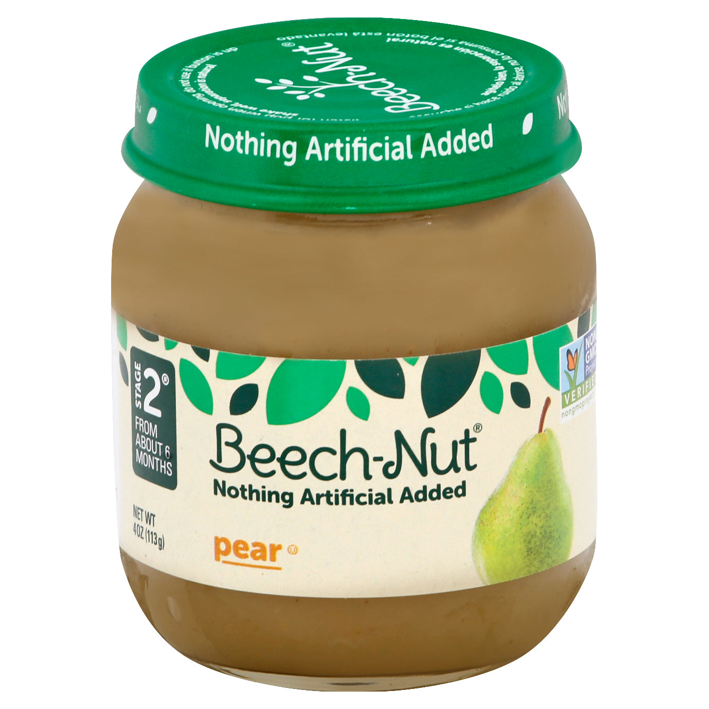 Beech-Nut Stage 2 (from About 6 Months) Pear 4 oz