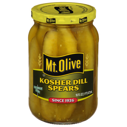 Mt Olive Kosher Dill Spears Pickles