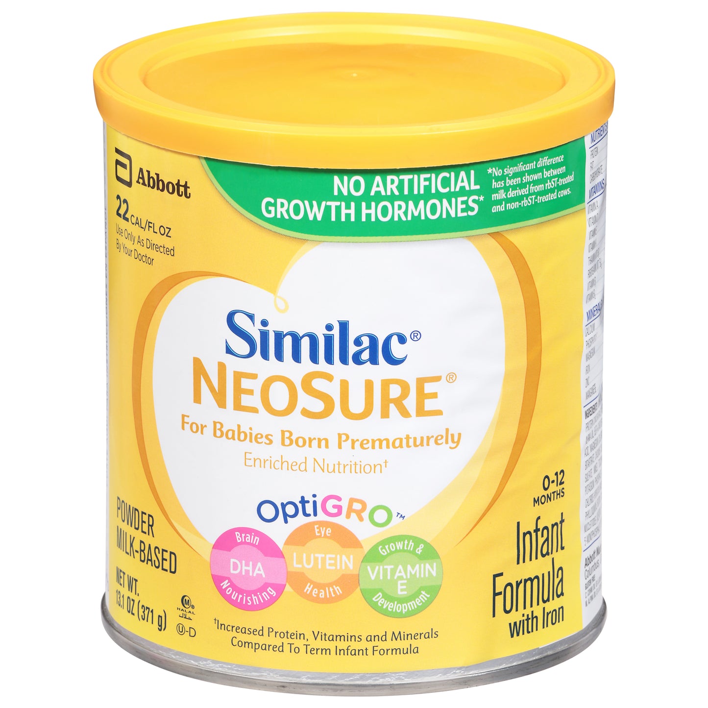 Similac NeoSure 0-12 Months Milk-Based Powder Infant Formula with Iron 13.1 oz
