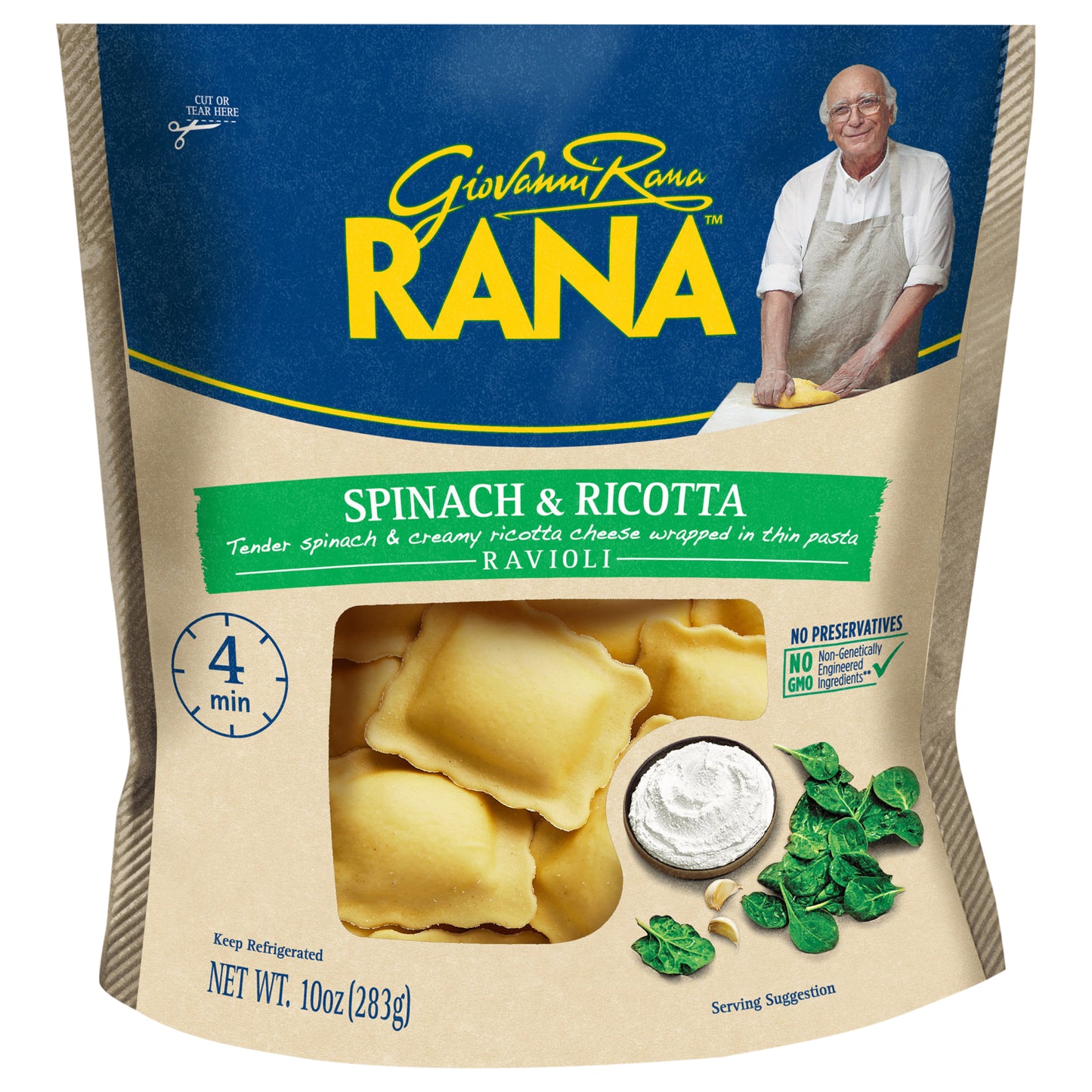 Rana Spinach & Ricotta Ravioli Pasta - 10 oz