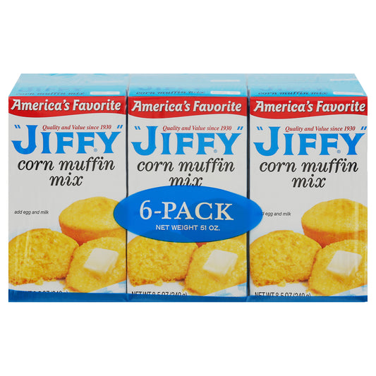 Jiffy Corn Muffin Mix 6 ea